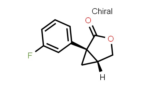 2091205 - (1S,5R)-1-(3-fluorophenyl)-3-oxabicyclo[3.1.0]hexan-2-one | CAS 528587-70-4